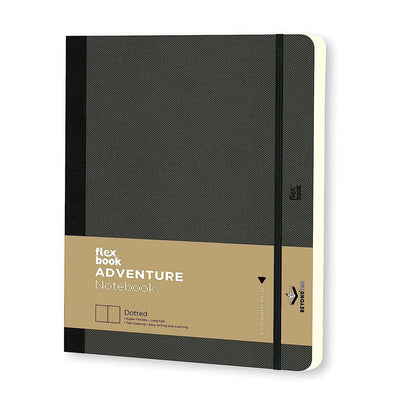 Flexbook | Adventure Series | Off Black | Dotted | Large