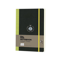 Flexbook | Open Date | Medium A5 Size Planner | Light Green | Flex Global
