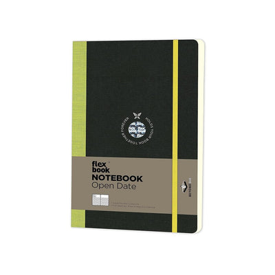 Flexbook | Flex Global | Open Date Light Green | A5 | Elastic Band Closure