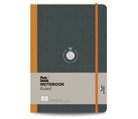 Flexbook | Flex Global | Orange | Ruled | Pocket