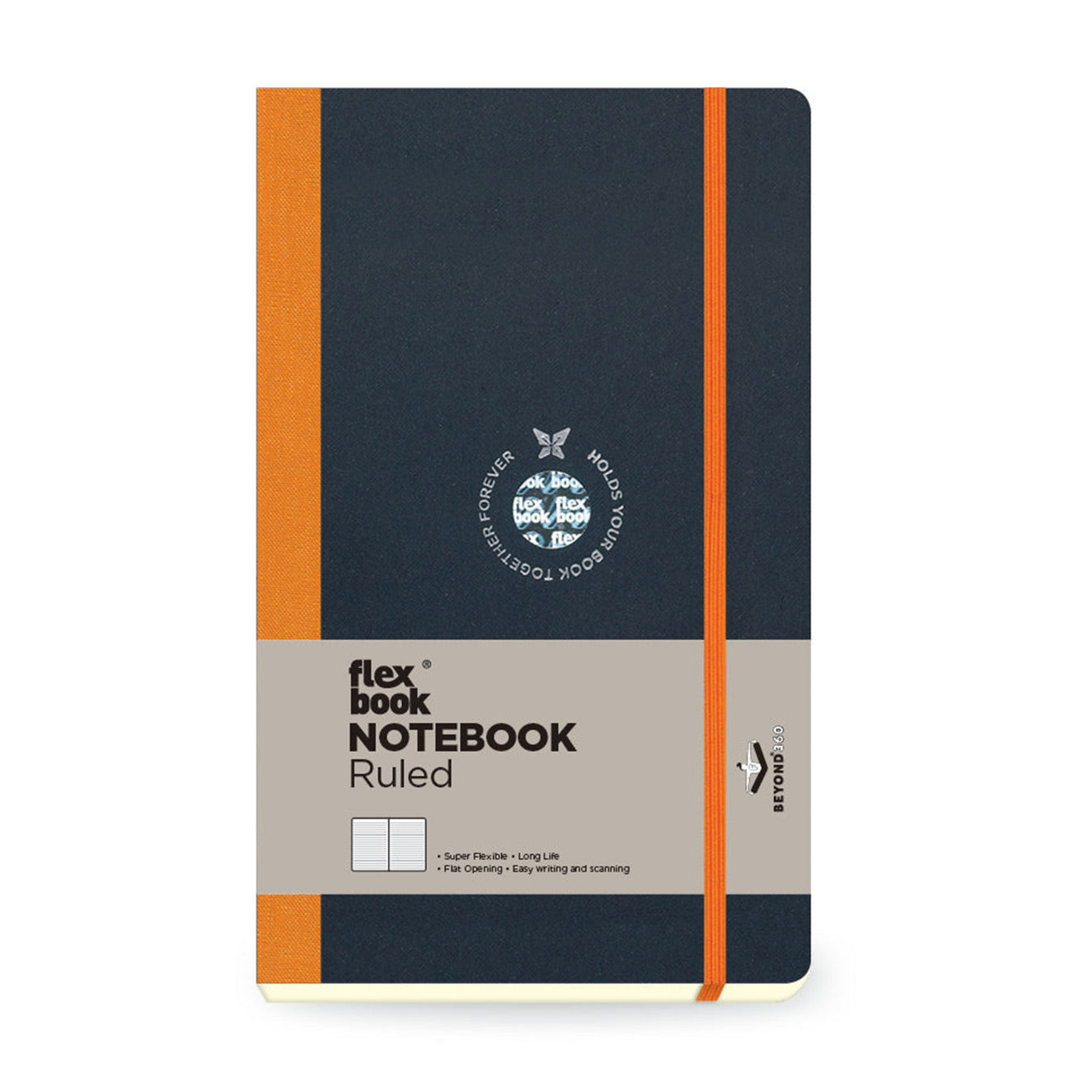 Signature Ruled Notebook A5 Orange | Penpencilink | Flexbook