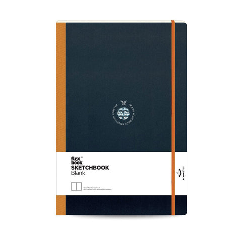 Flexbook | Flex Global | Sketchbook | Orange | Blank | Medium