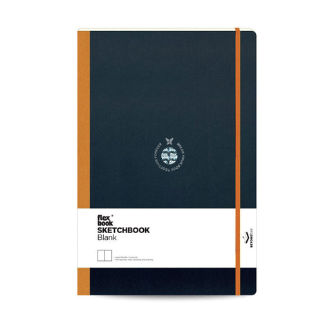 Flexbook | Flex Global | Sketchbook | Orange | Blank | Large