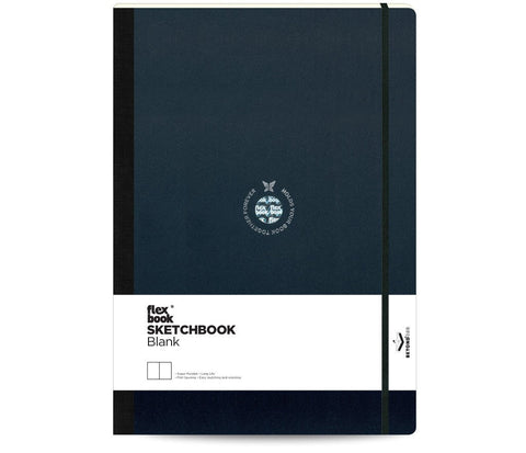 Flexbook | Flex Global | Sketchbook | Black | Blank | Medium
