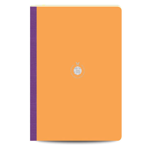 Flexbook | Flex Global | Smartbook | Orange | Ruled | A4
