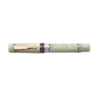 Gioia | Fountain Pen | Ivory White Pearl-Rosegold | Medium
