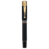 Gioia | Fountain Pen & Rollerball Pen | Partenope Black GT