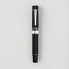 GIOIA | Medium Nib | Fountain Pen | Cenere Black Resin Barrel | Piston Filler | with Ink Window