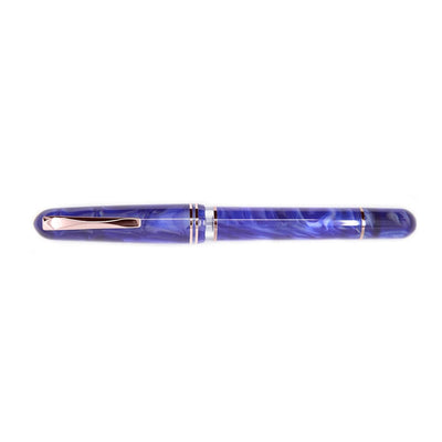 Gioia | Metis Fountain Pen | Blue Aesthatic Rose | Broad