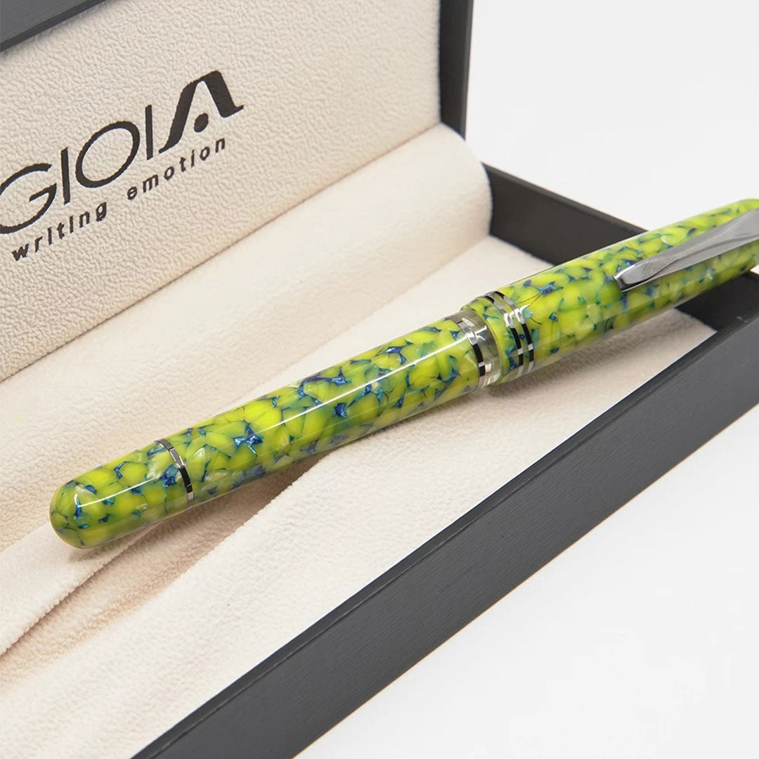 Gioia | Metis Fountain Pen | Colibri Black | Broad Nib