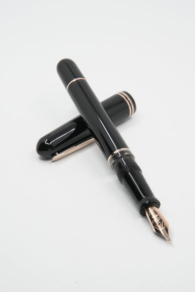 GIOIA | Metis | Fountain Pen | Classic | Black | Rose Gold