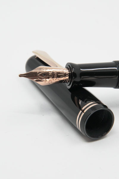 GIOIA | Metis | Fountain Pen | Classic | Black | Rose Gold