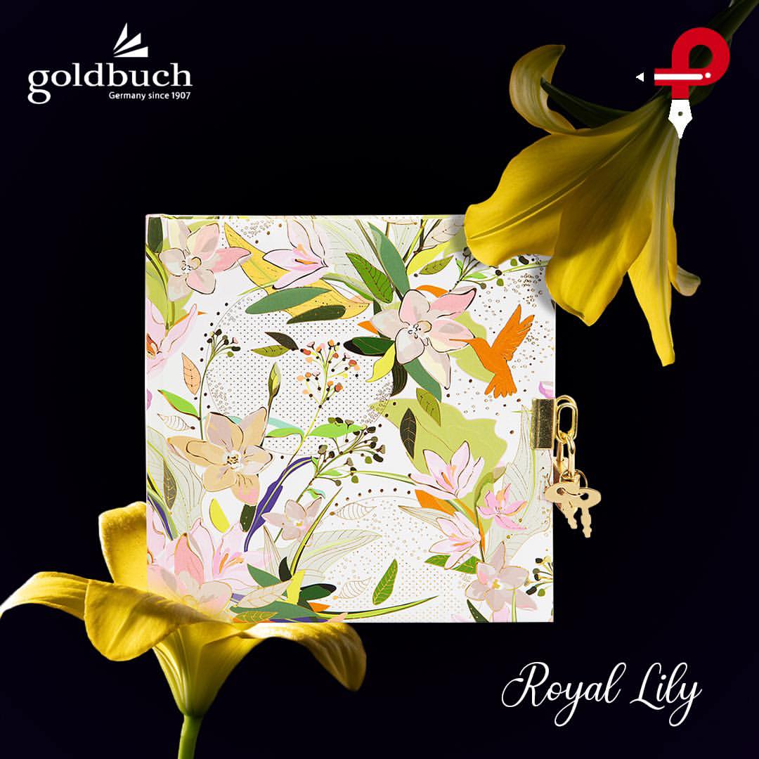 Goldbuch | Diary | Royal Lilly | White