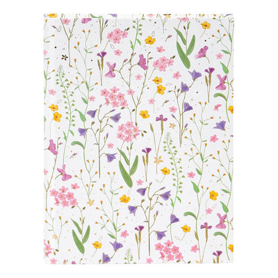 Goldbuch | Notebook A5 | Meadow Miracles | White