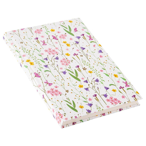 Goldbuch | Notebook A5 | Meadow Miracles | White
