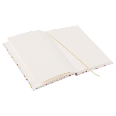 Goldbuch | Notebook A5 | Meadow Miracles | White