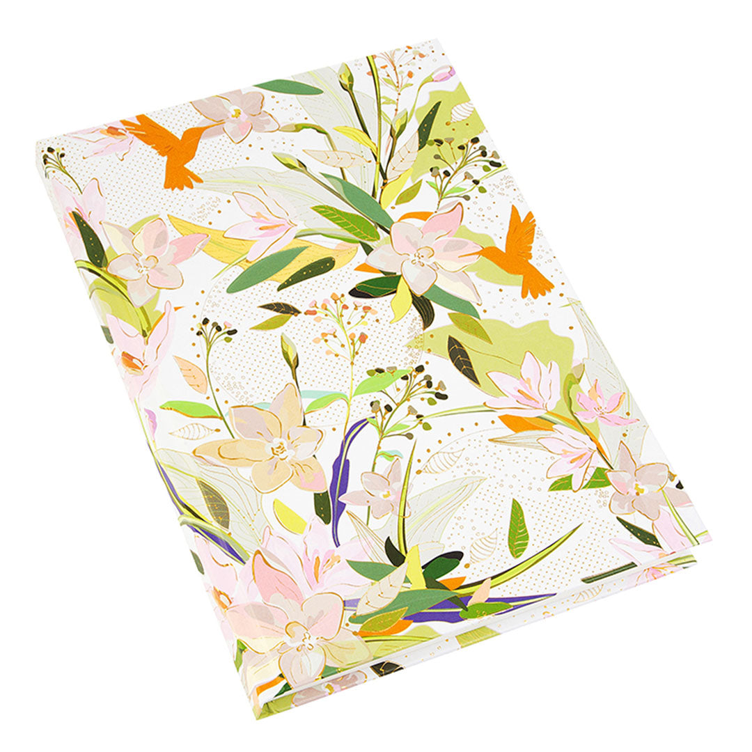 Goldbuch | Notebook A5 | Royal Lilly | White