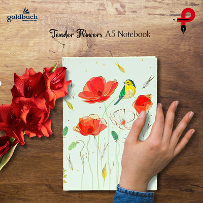 Goldbuch | Notebook A5 | Tender Flowers