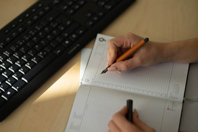 Horner | Auerus | Fountain Pen | Orange - penpencilink