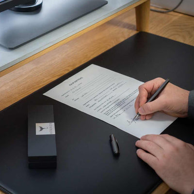 Horner | Fortress | Fountain Pen | Gunmetal - penpencilink