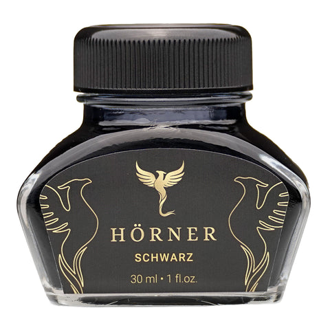 Horner | Fountain Pen | 30ml Ink Bottle | Black