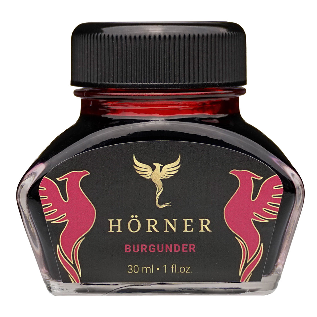 Horner | Fountain Pen | 30ml Ink Bottle | Red