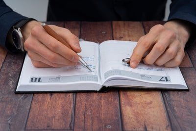 Horner | Legno | Rollerball Pen | Mahogany - penpencilink