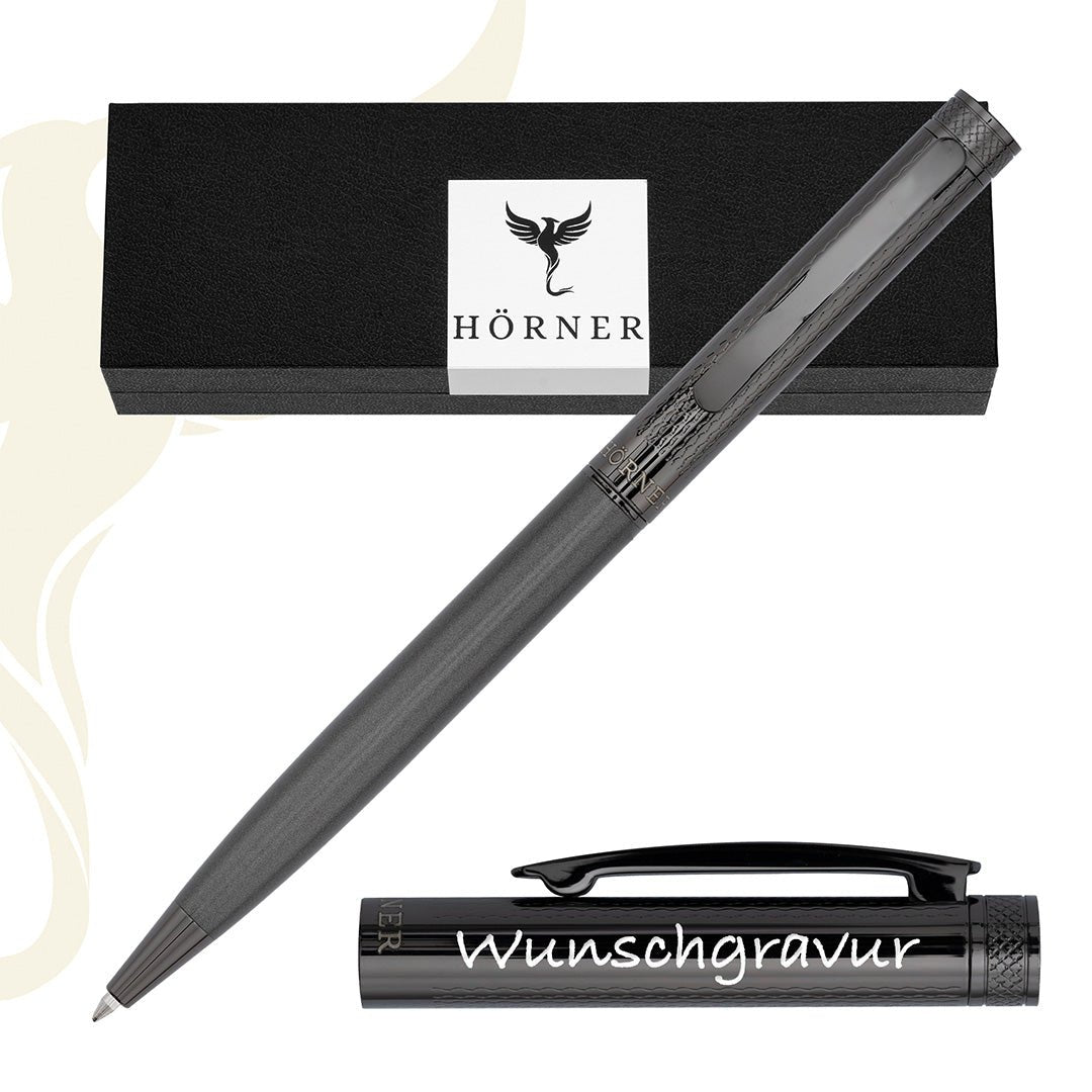 Horner | Levio | Ballpoint Pen | Gunmetal Grey - penpencilink