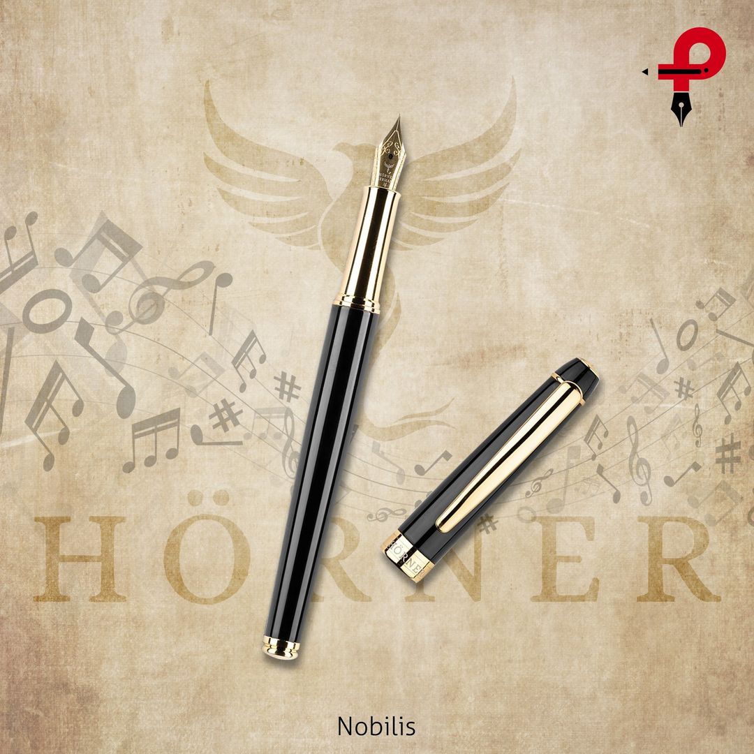 Horner | Nobilis | Fountain Pen | Black-GT