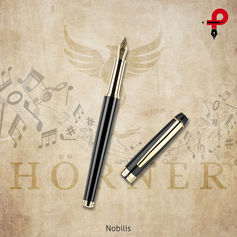 Horner | Nobilis | Fountain Pen | Black-GT