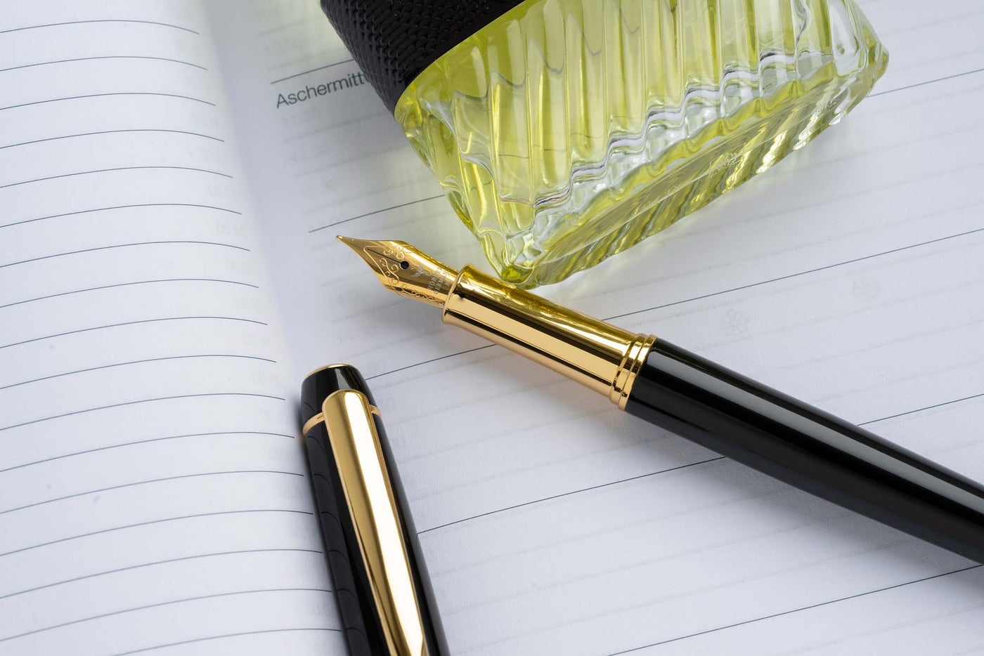 Horner | Nobilis | Fountain Pen | Black - GT - penpencilink