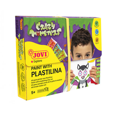 Jovi | Paint With Plastilina | Crazy Monsters