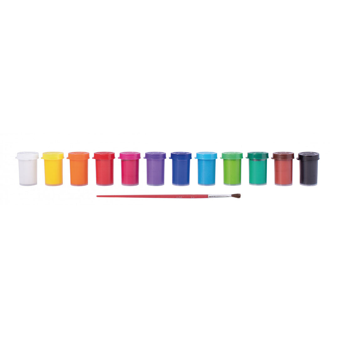 Jovi | Poster Paint Box | 12 Jars 15ml + Brush