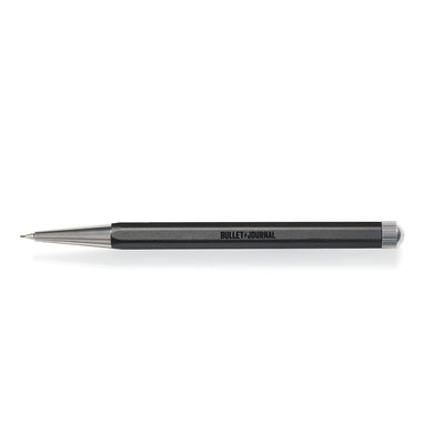 LEUCHTTURM1917 0.7mm Mechanical Clutch Pencil | Graphite HB Lead | Drehgriffel No. 2 | Black | Twist Mechanism - penpencilink