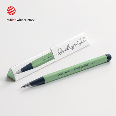 LEUCHTTURM1917 0.7mm Mechanical Clutch Pencil | Graphite HB Lead | Drehgriffel No. 2 | Sage Green | Twist Mechanism - penpencilink