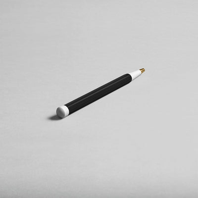 LEUCHTTURM1917 Ball Point Pen with Royal Blue Ink | Drehgriffel No. 1 | Black | Twist Mechanism - penpencilink