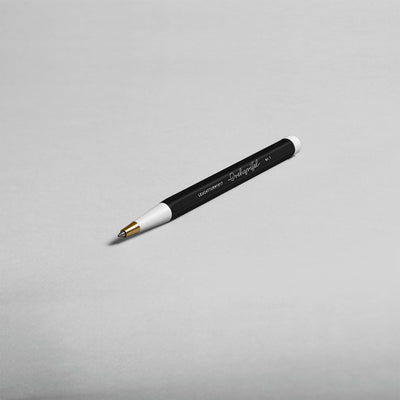 LEUCHTTURM1917 Ball Point Pen with Royal Blue Ink | Drehgriffel No. 1 | Black | Twist Mechanism - penpencilink