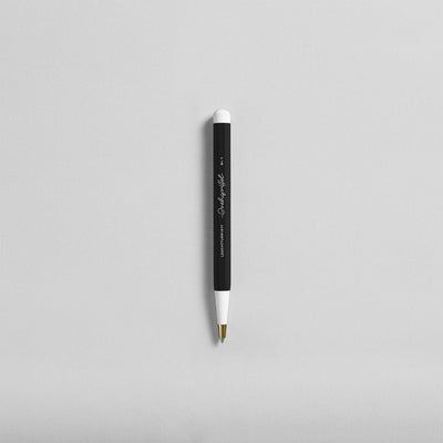 LEUCHTTURM1917 Ball Point Pen with Royal Blue Ink | Drehgriffel No. 1 | Black | Twist Mechanism - penpencilink