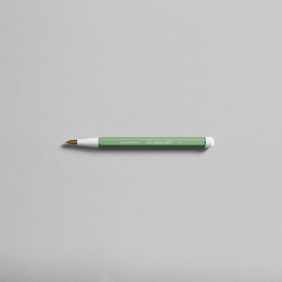 LEUCHTTURM1917 Ball Point Pen with Royal Blue Ink | Drehgriffel No. 1 | Sage Green | Twist Mechanism - penpencilink