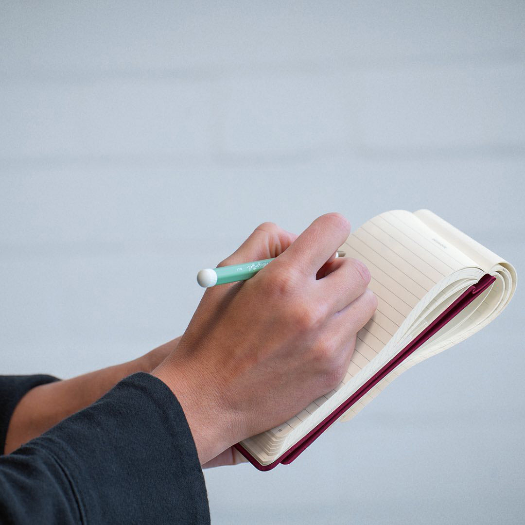 LEUCHTTURM1917 Gel Pen with Document Proof Black Ink | Drehgriffel No. 1 | Mint Green| Twist Mechanism