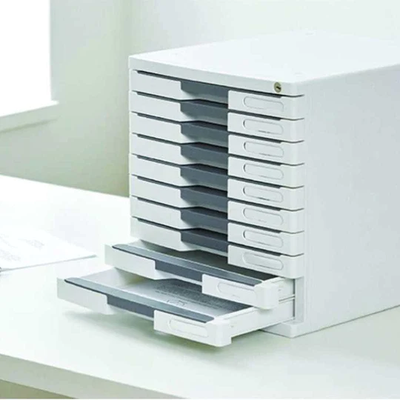 Sysmax | New Max File Cabinet | 10 Drawers | Grey