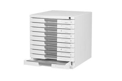 Sysmax | New Max File Cabinet | 10 Drawers | Grey