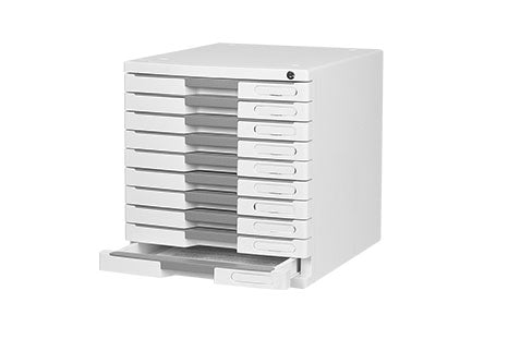 Sysmax | New Max File Cabinet | 10 Drawers | Grey