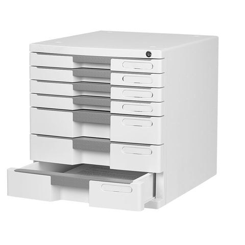 Sysmax | New Max File Cabinet | 7 Drawers | Grey
