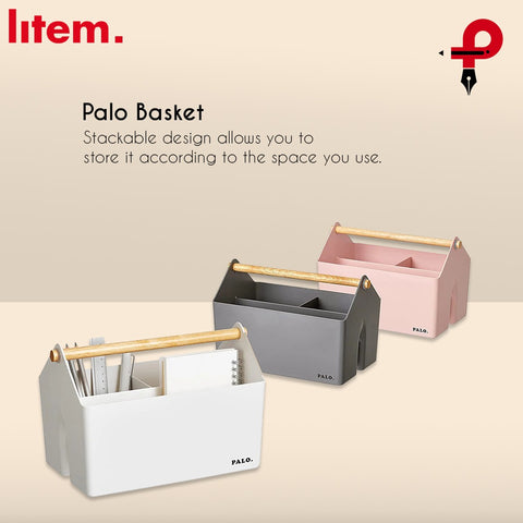 Litem | Palo Basket | Grey