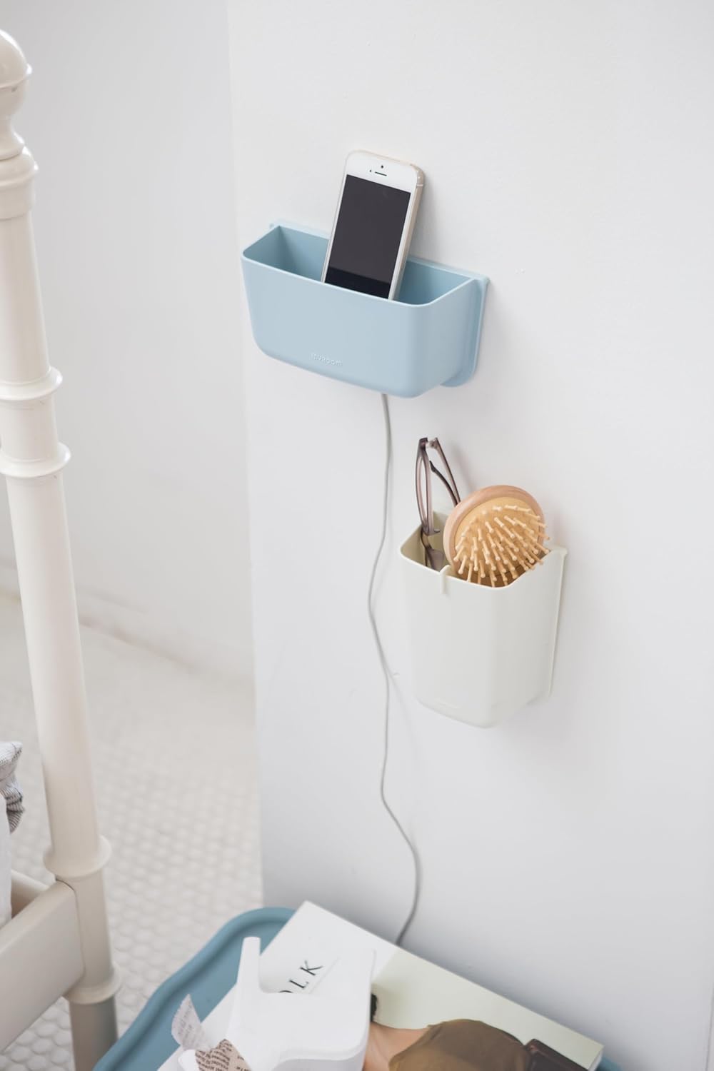 Litem | Wall Mounted | Organizer | White | Myroom | For Office Home & Kitchen - penpencilink