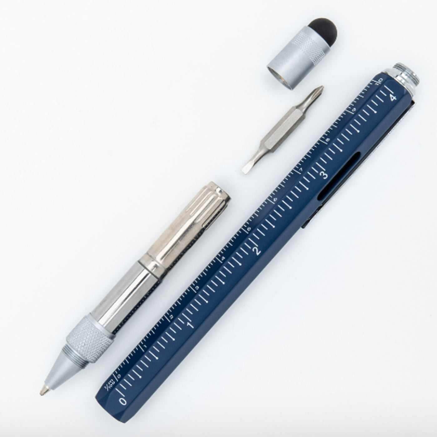 Monteverde 9 Function Tool Ball Pen - Navy Blue CT - penpencilink