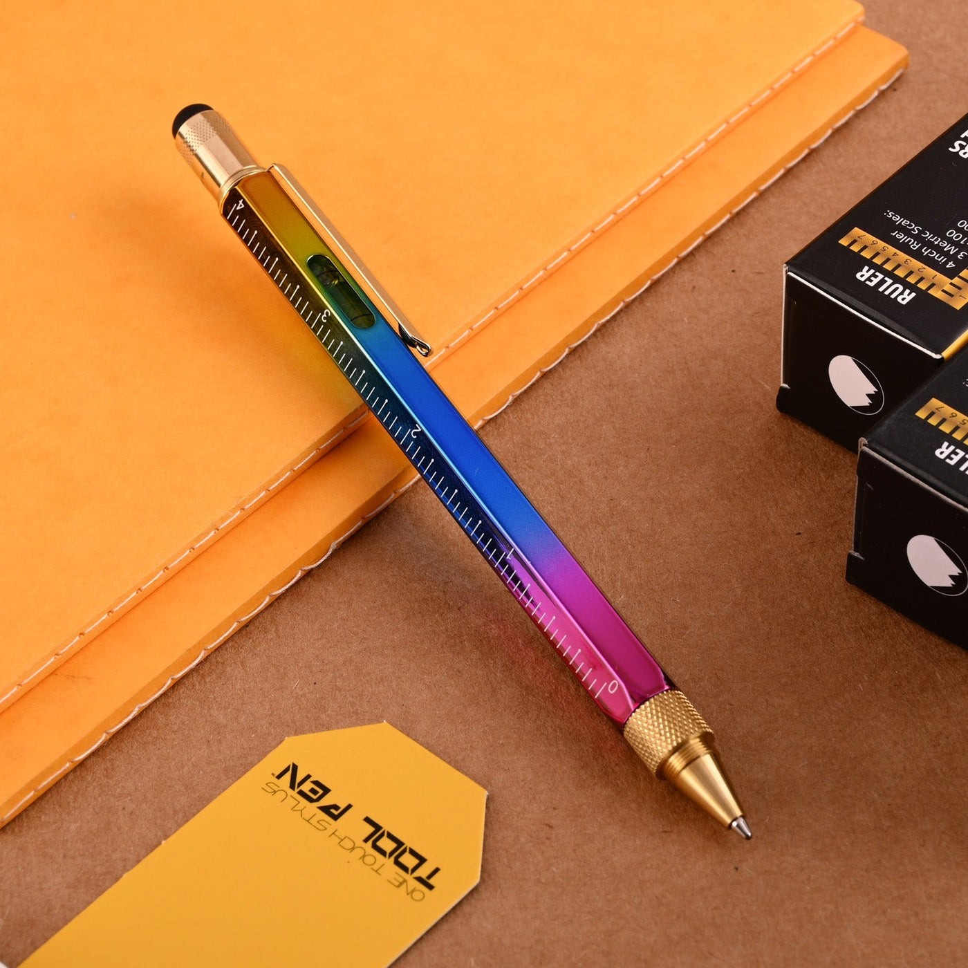Monteverde 9 Function Tool Ball Pen - Rainbow GT - penpencilink