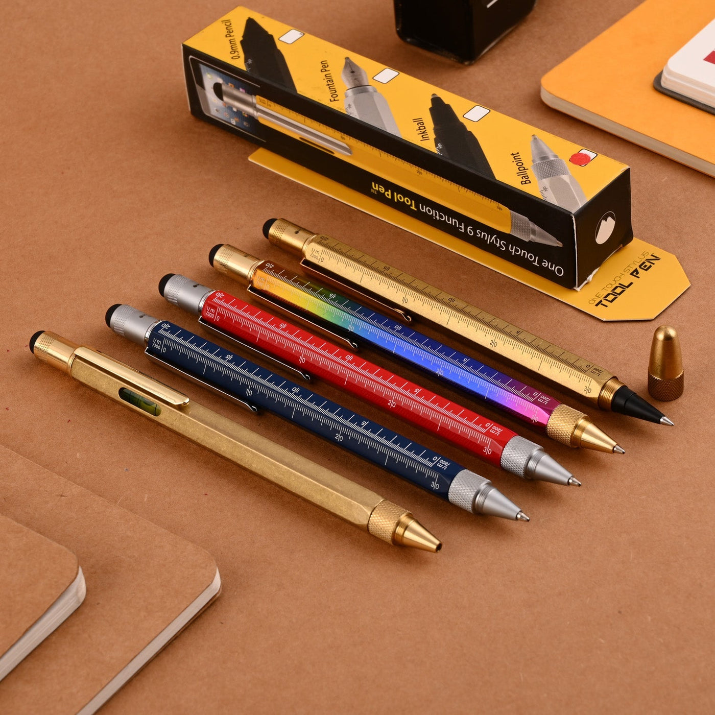 Monteverde 9 Function Tool Ball Pen - Red BT - penpencilink