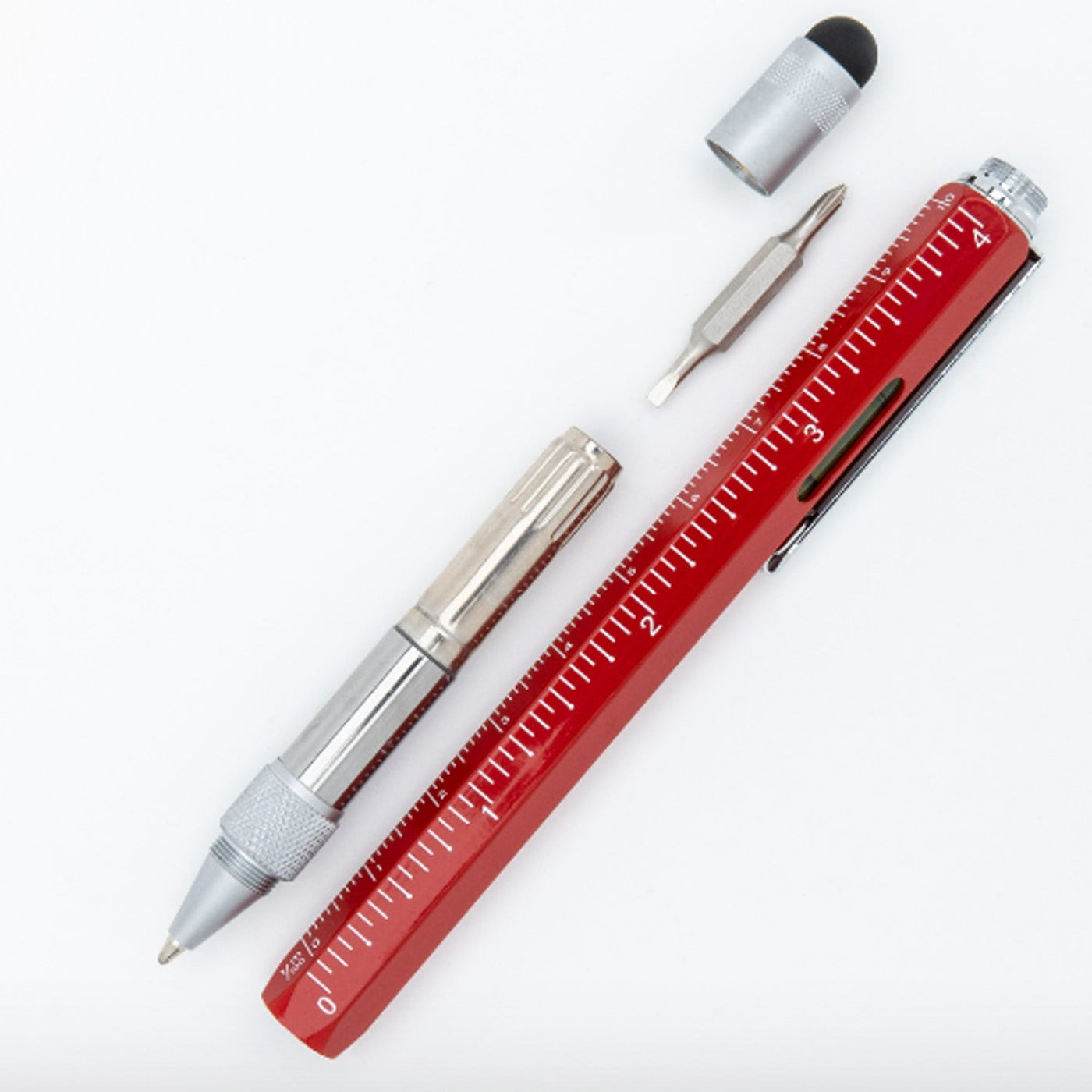 Monteverde 9 Function Tool Ball Pen - Red BT - penpencilink